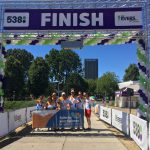 Het team van CINX op de Evers Staat Op Run